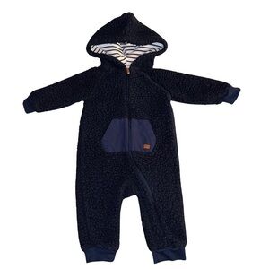 7 For All Mankind Infant Sherpa One Piece - Size 6/9 Months